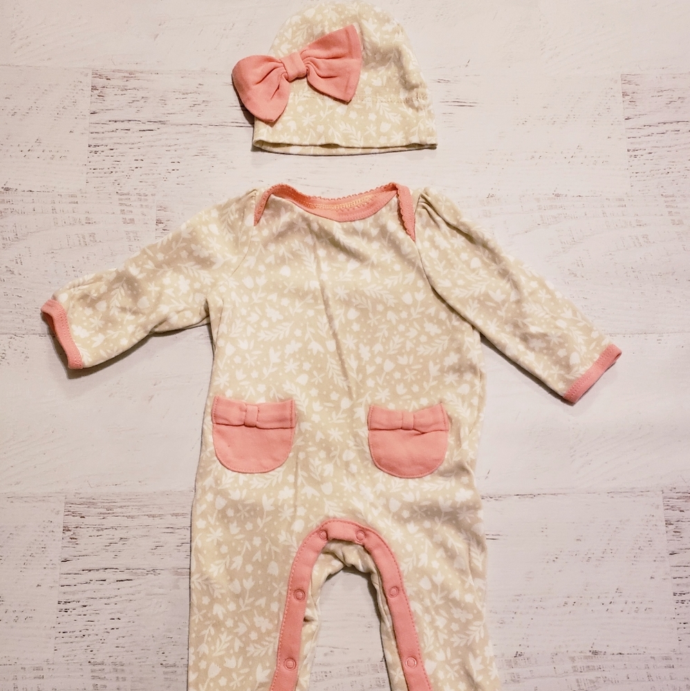 CLOUD ISLAND | Baby Girl NB Fall Outfit + Hat